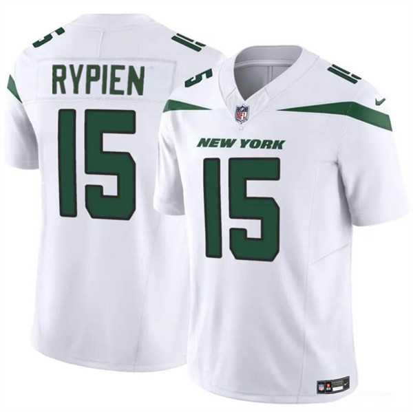 Men & Women & Youth New York Jets #15 Brett Rypien 2023 F.U.S.E. White Vapor Untouchable Limited Stitched Jersey,We sell and wholesale Men & Women & Youth New York Jets #15 Brett Rypien 2023 F.U.S.E. White Vapor Untouchable Limited Stitched Jersey on line form chian!
